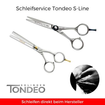 Schleifservice TONDEO S-Line / Cobalt Friseurscheren