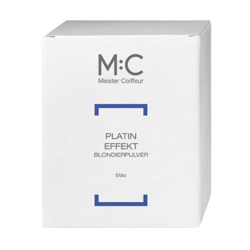 M:C Platin Effect C blau, staubfrei Blondierpulver, verschiedene Größen