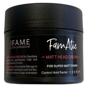Pure FAME Matte Head Cream 100 ml grau